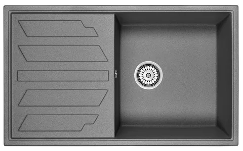 GRANULA 8601 мойка, гранит, графит