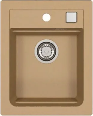 ALVEUS GRANITAL ATROX 10 BEIGE - G55, мойка, гранит, бежевый (в комплекте с сифоном 1132823)