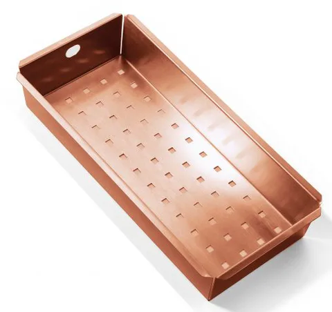 ALVEUS коландер для мойки, нержавеющая сталь Copper 400X170