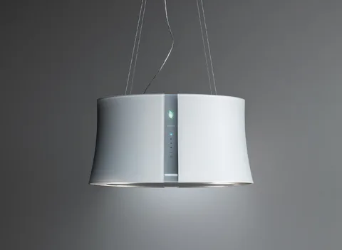 Falmec ZEPHIRO E.ION IS GLASS WHITE