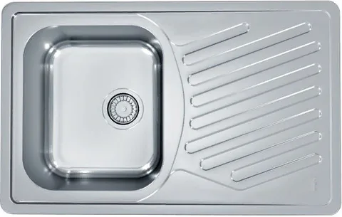 ALVEUS ELEGANT 30 LEI 90 FI, мойка, нержавеющая сталь лён (в комплекте с сифоном 1130551)