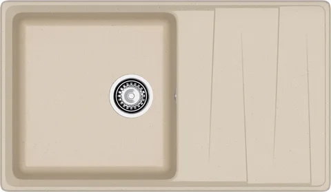 GranFest LEVEL GF-LV-860L, мойка, мрамор, кашемир