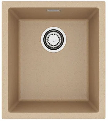 ALVEUS OMNI 10 GRANITAL BEIGE-G55, мойка, гранит, бежевый(с сифоном 1145083)