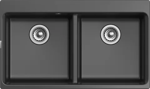 Rivelato AXEL X-90-2D antracite, мойка, гранит, антрацит