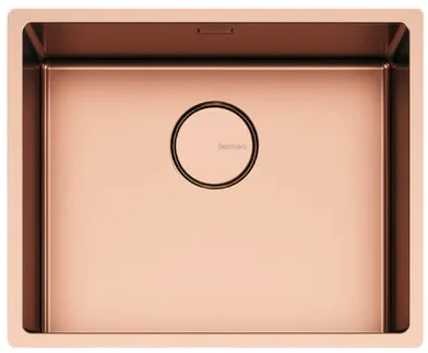 Falmec COMO 50 COPPER PVD, мойка, нержавеющая сталь, медь