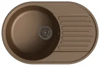 LEX Como 740 Chocolate, мойка, гранит