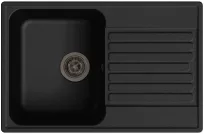 LEX Geneva 740 Black, мойка, гранит