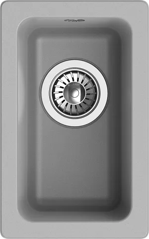Rivelato BERKANA BK-25 grigio metallizzato, мойка, гранит, серый металлик