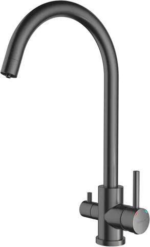 GranFest GF-Z-5420, смеситель, нержавеющая сталь, PVD графит