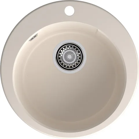 GranFest URBAN GF-UR-649, мойка, гранит, белый