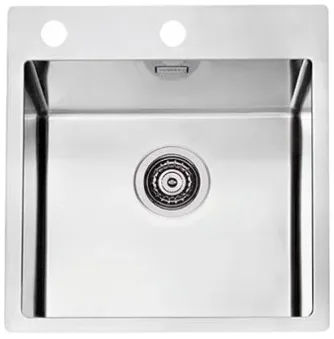 ALVEUS PURE 30 new KMB-90, мойка, нержавеющая сталь (в комплекте с сифоном 1148858)