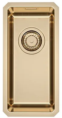 ALVEUS KOMBINO 10 MONARCH BRONZE SAT-90, мойка, нерж. сталь, бронза (в компл. с выпуском без сифона)