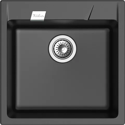 Rivelato RAUM RM-50 nero, мойка, гранит, черный