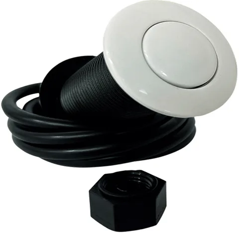 Bone Crusher пневмокнопка удлиненная Long Air switch (white)