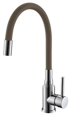 ALVEUS GENESIS FLEXA BEIGE CHR, смеситель, хром/бежевый