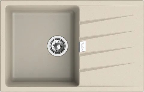 Rivelato RAUM RM-78 beige scuro, мойка, гранит, темно-бежевый
