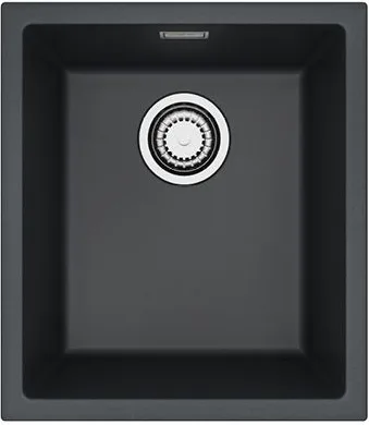 ALVEUS OMNI 10 GRANITAL CARBON-G91, мойка, гранит, черный (в комплекте с сифоном 1145083)