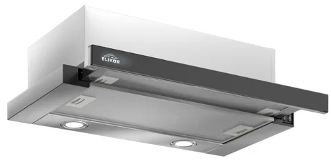 Elikor Интегра GLASS 60Н-400-В2Д нерж/стекло черное R