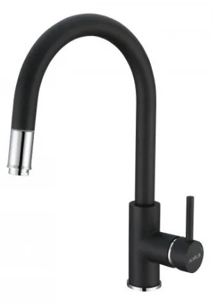 ALVEUS DELOS - P G91 CARBON, смеситель, гранит, карбон