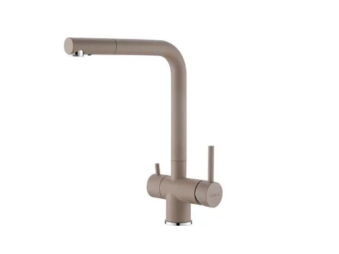 ALVEUS AQUILA G55 BEIGE, смеситель, гранит, бежевый