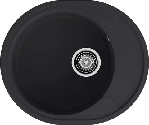 GranFest URBAN GF-UR-857L, мойка, гранит, черный