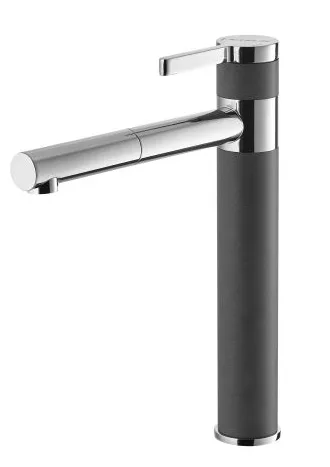 ALVEUS ZINA CHR - G04M, смеситель, гранит, серый