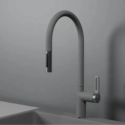 GRANULA 8172 смеситель, гранит, алюминиум