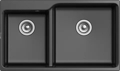 Rivelato AXEL X-90D nero, мойка, гранит, черный