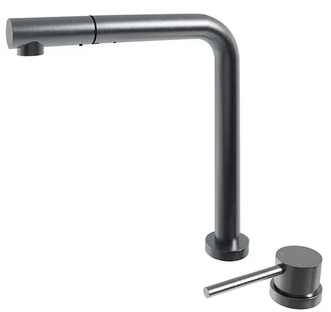 Emar EC-7027 PVD Dark, смеситель, черный