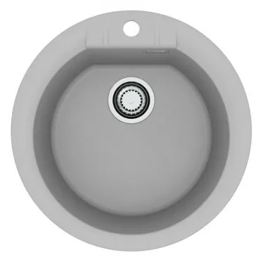 ALVEUS GRANITAL CADIT 100 G81 CONCRE FI 520, мойка, гранит, бетон ( в комплекте с сифоном 1145083)