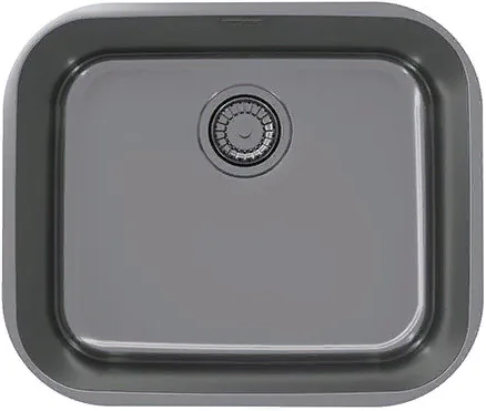 ALVEUS VARIANT MONARCH 10 ANTHRACITE, мойка, нерж. сталь, антрацит (в компл. с выпуском без сифона)