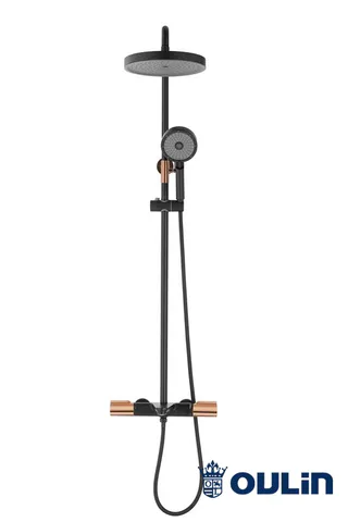 Oulin OL-HT-2318, душевая система, черный