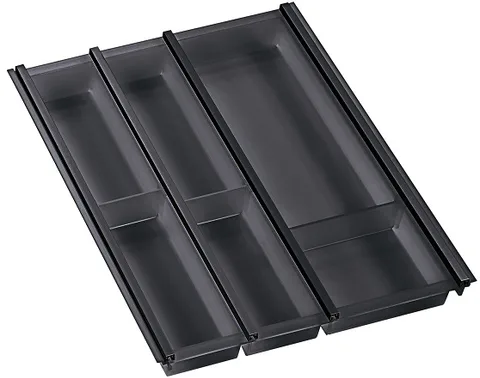 Ninka Cuisio Aqua 450, Legrabox Blum, лоток для столовых приборов, черный