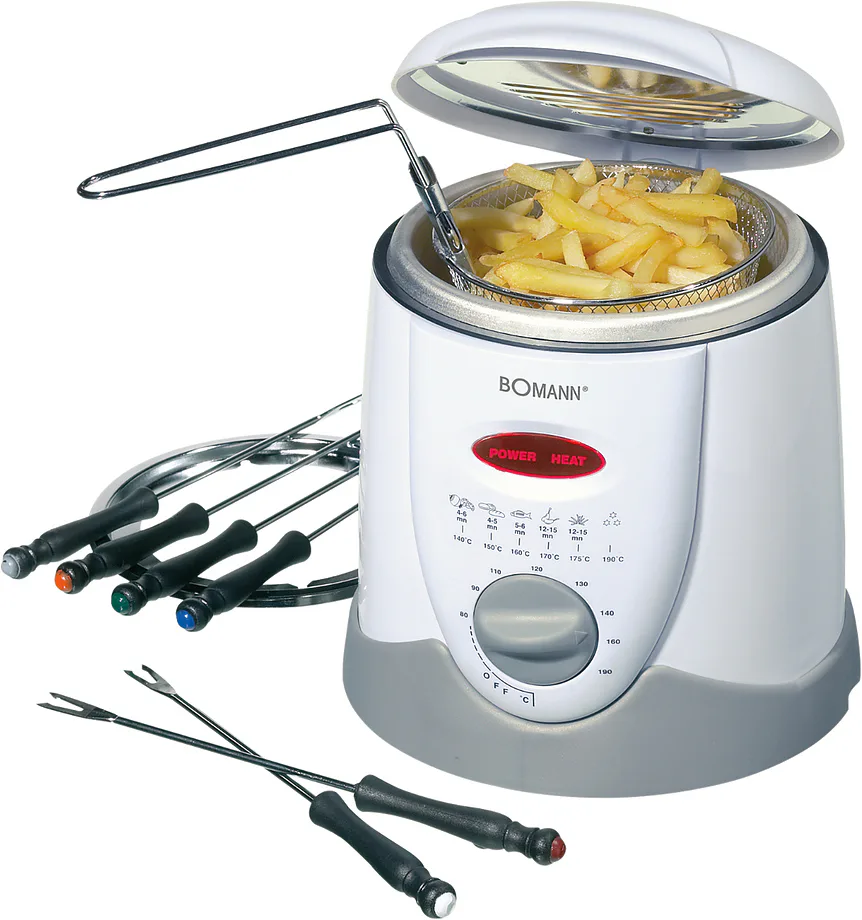 Bomann FFR 1290 CB weis-grau 1L