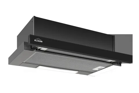 Elikor Slide Glass 50П-1000 черный/черный