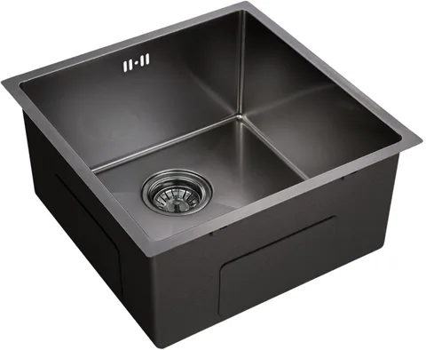 Emar EMB-113 PVD Nano Dark, мойка, нержавеющая сталь, вороненая сталь