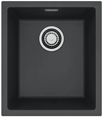 ALVEUS OMNI 20 GRANITAL DEEP BLACK-G90, мойка, гранит, темно-черный (в комп. с сифоном 1145083)