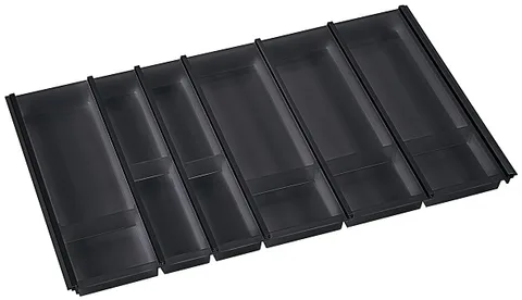 Ninka Cuisio Aqua 900, Legrabox Blum, лоток для столовых приборов, черный