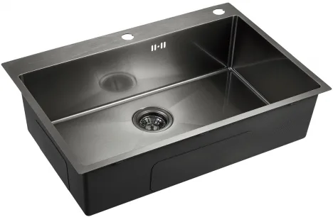 Emar EMB-125A PVD Nano Dark, мойка, вороненая сталь