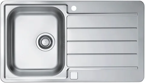 ALVEUS LINE MAX 20 SAT-90, мойка, нержавеющая сталь (в комплекте с сифоном 1127251)
