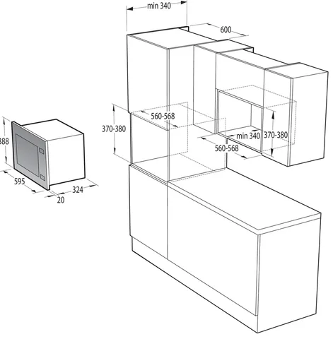 Gorenje BM201AG1BG