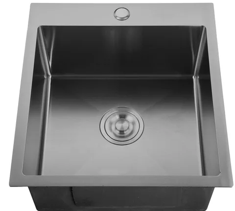 GranFest 4844 PVD, мойка, нержавеющая сталь, графит