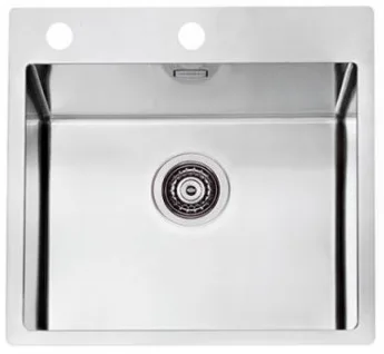 ALVEUS PURE 70 new KMB-90, мойка, нержавеющая сталь (в комплекте с сифоном 1148858)