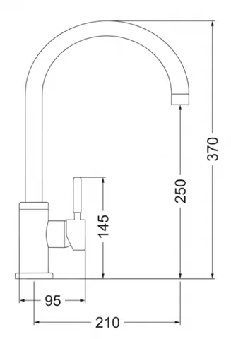 Emar ECB-3004 PVD Golden, смеситель, золото