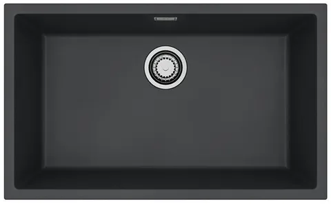 ALVEUS OMNI 40 GRANITAL DEEP BLACK-G90, мойка, гранит, темно-черный (в комп. с сифоном 1145083)