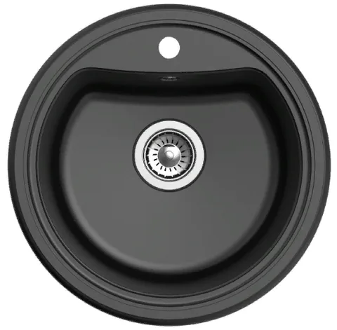 Ewigstein Antik A- R50, мойка, гранит, черный