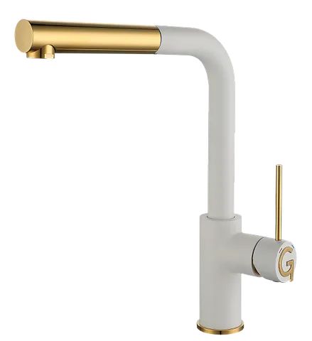 Rivelato ALBANO 1573503 brina/oro, смеситель, гранит, иней/золото