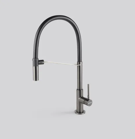Falmec TREVI PRO PVD BRUSHED GUN METAL, смеситель, оружейная сталь