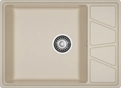 GranFest VERTEX GF-V-680L, мойка, мрамор, кашемир