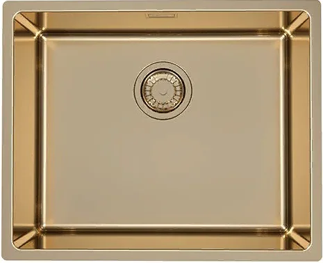 ALVEUS KOMBINO 50 MONARCH BRONZE SAT-90, мойка, нерж. сталь, бронза (в компл. с выпуском без сифона)